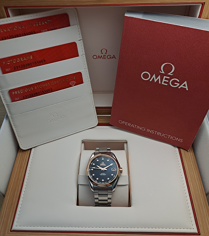 Omega Seamaster Aqua Terra 150M Co-Axial Wristwatch Ref. 231.20.39.21.51.003